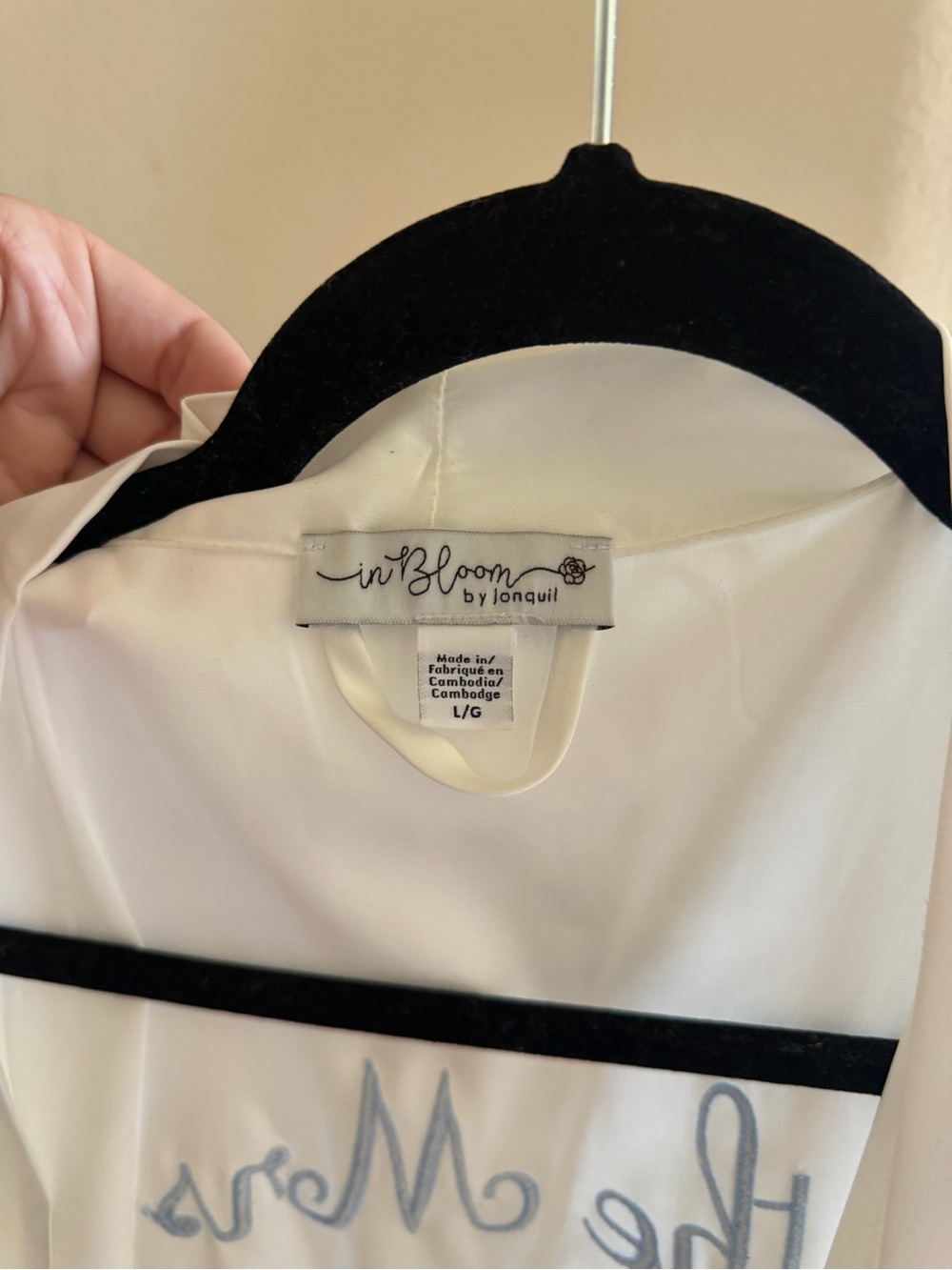 Satin Bridal Robe - Picture 6 of 6